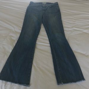 Current Elliott High Rise Low Bell Jeans Size 30